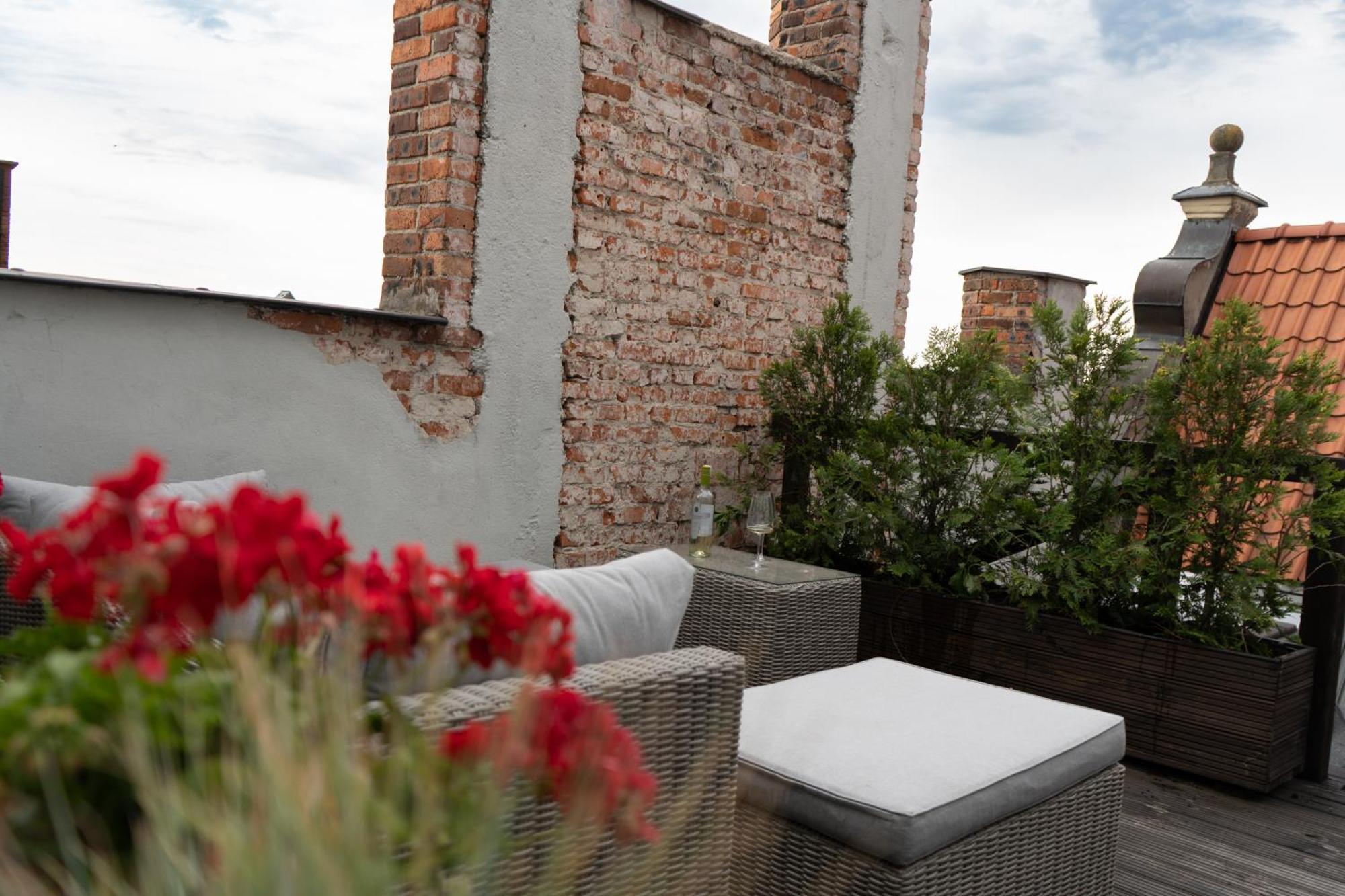 Apartamento Gotyk Na Dotyk Z Tarasem Na Dachu Stary Toruń Exterior foto